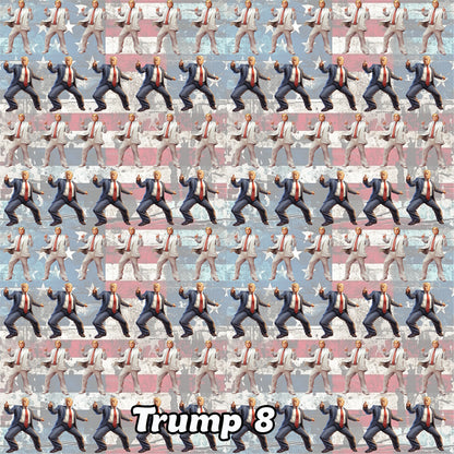 Donald Trump Cotton Fabric 8
