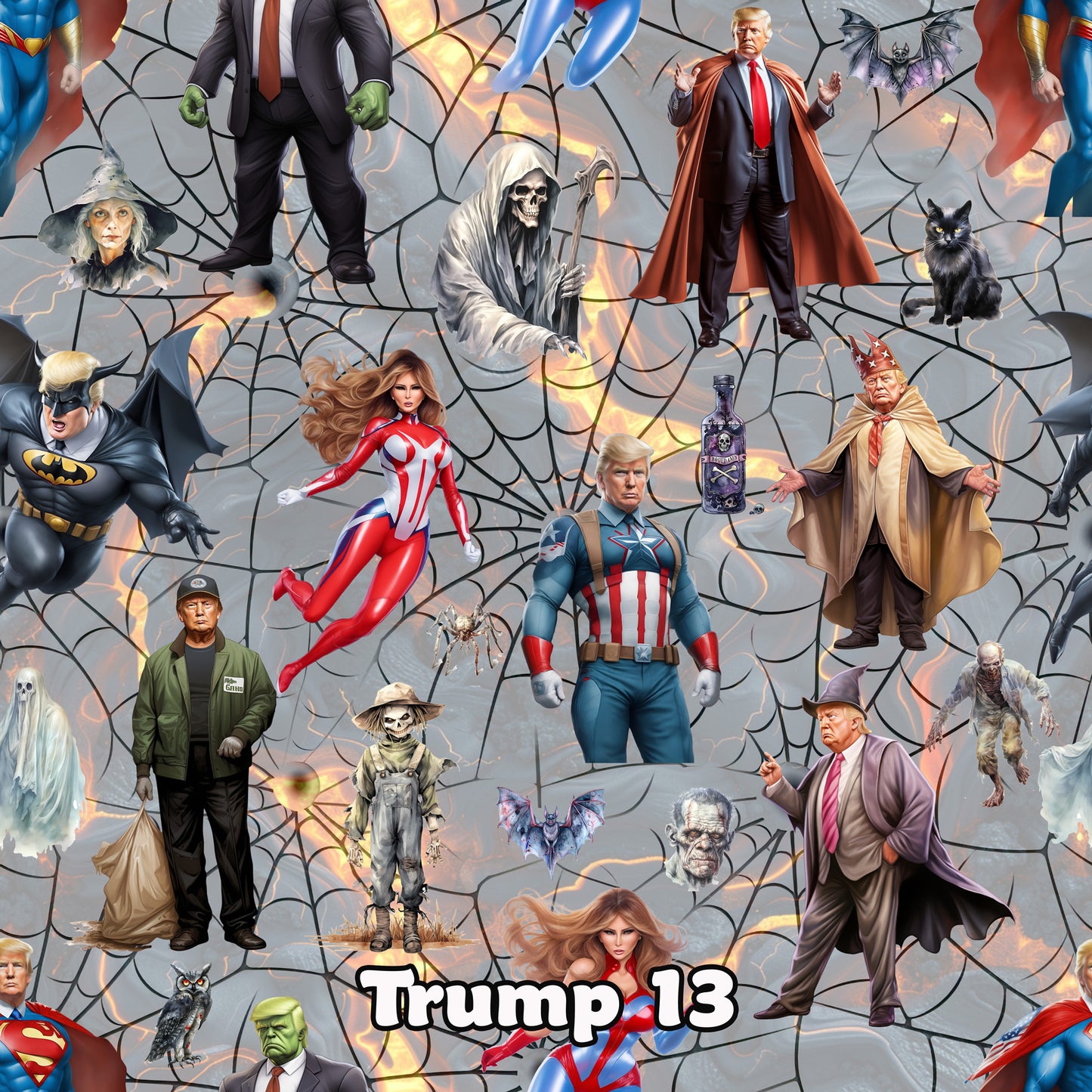 20 Donald Trump Designs, Floor Lamp Modern Standing Lamp (Made in USA)