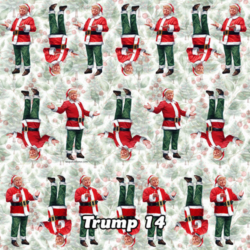 20 Donald Trump Designs, Plush Christmas Tree Skirt – 3 Sizes