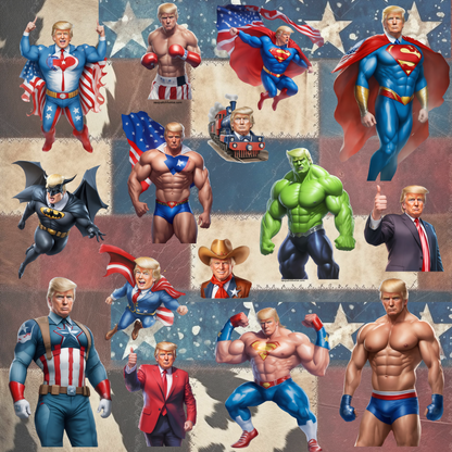 20 Donald Trump Designs, Traditional Sports Bra, Yoga Top