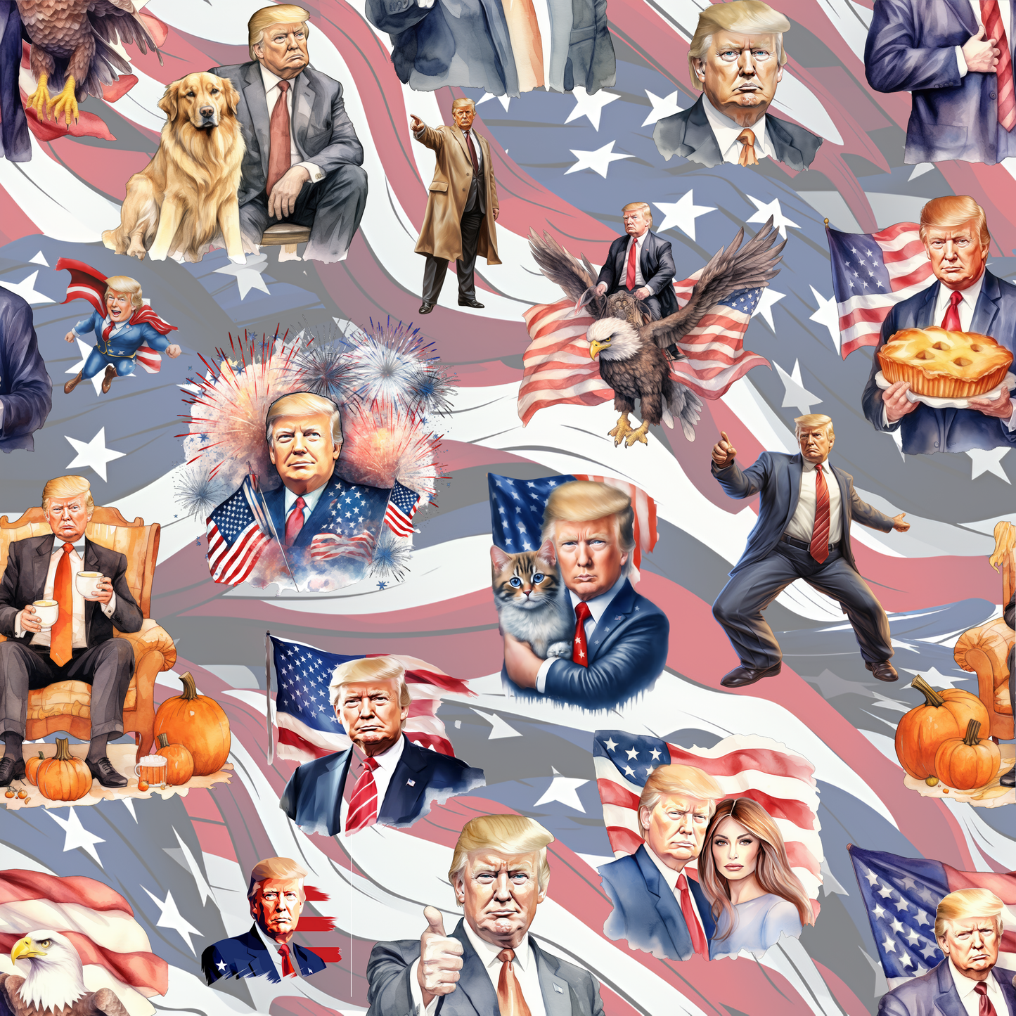 20 Donald Trump Designs, Traditional Sports Bra, Yoga Top