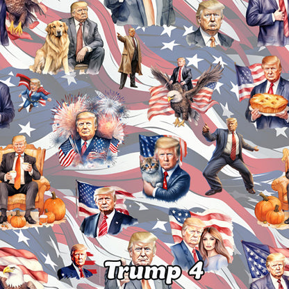 20 Donald Trump Cartoon Designs, Women’s Loose Fit Short Sleeve Night Gown