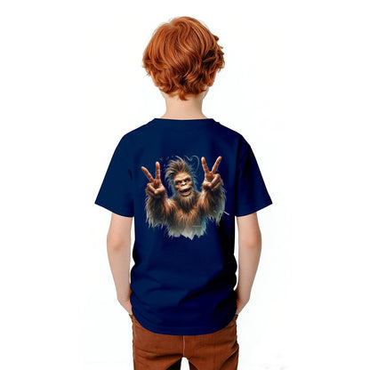 Bigfoot Sasquatch Designs, Kid’s Double Sided Gildan 5000B T Shirt