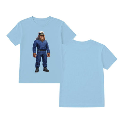 Bigfoot Sasquatch Coast Guard T-Shirt Gildan 5000 T Shirt