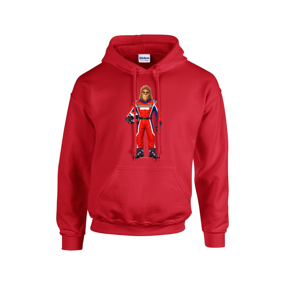 Sasquatch, Bigfoot Design, Gildan 18500 Poly-Cotton Hoodie