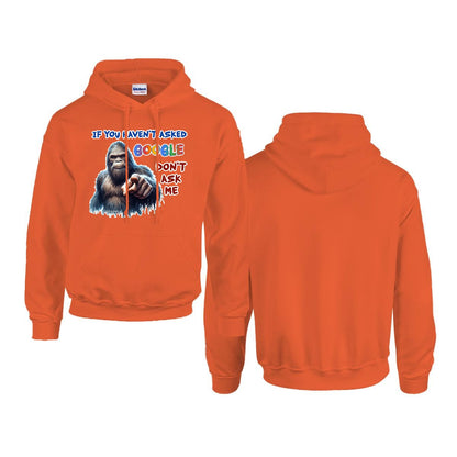 Sasquatch, Bigfoot Design, Gildan 18500 Poly-Cotton Hoodie