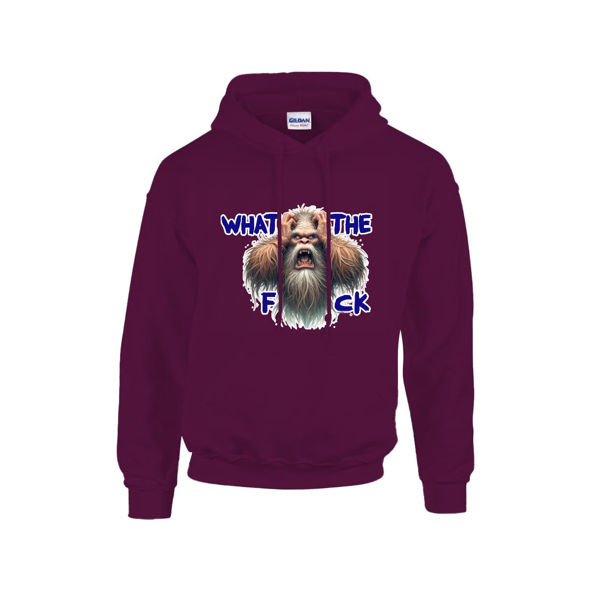 Sasquatch, Bigfoot Design, Gildan 18500 Poly-Cotton Hoodie