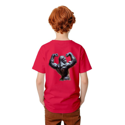 Bigfoot Sasquatch Designs, Kid’s Double Sided Gildan 5000B T Shirt