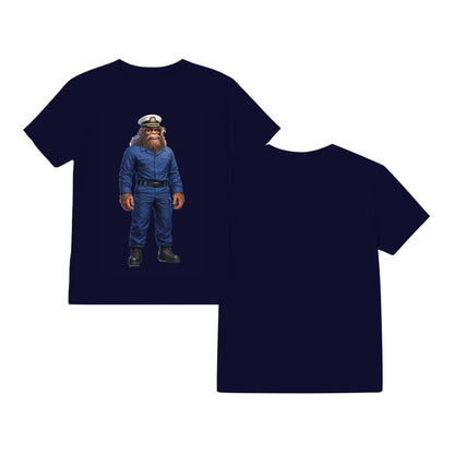 Bigfoot Sasquatch Coast Guard T-Shirt Gildan 5000 T Shirt