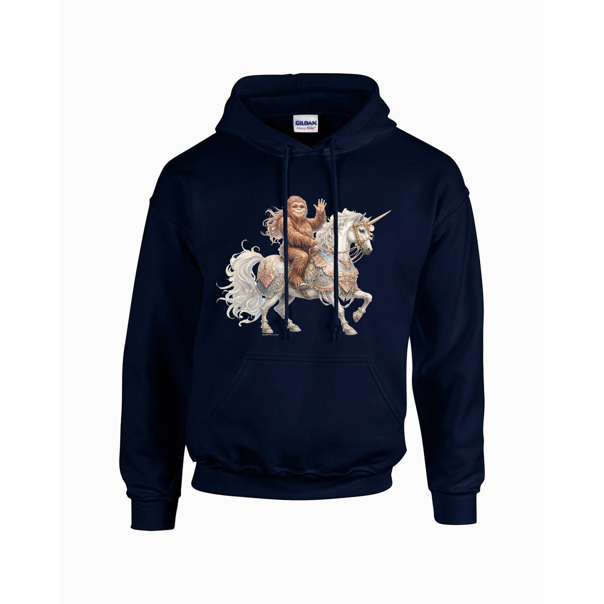 Sasquatch, Bigfoot Design, Gildan 18500 Poly-Cotton Hoodie