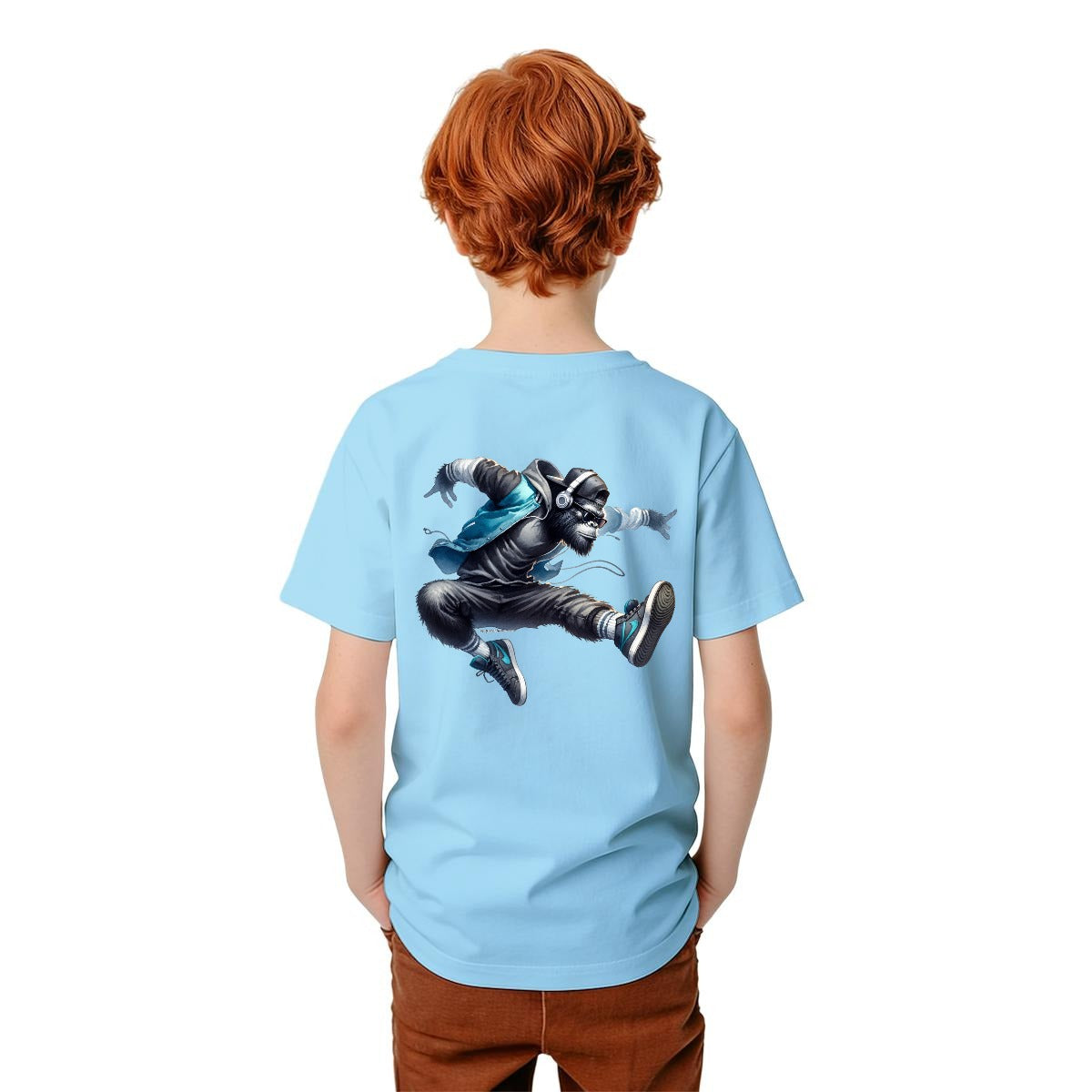 Bigfoot Sasquatch Designs, Kid’s Double Sided Gildan 5000B T Shirt