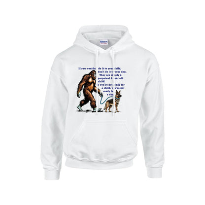 Sasquatch, Bigfoot Design, Gildan 18500 Poly-Cotton Hoodie